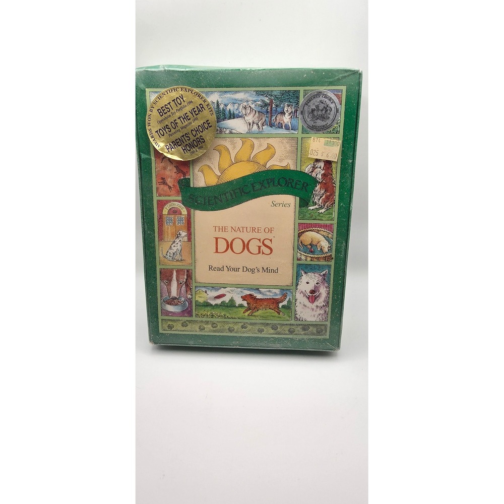 Scientific Explorer The Nature of Dogs Science Kit Vintage 1993 New Sealed